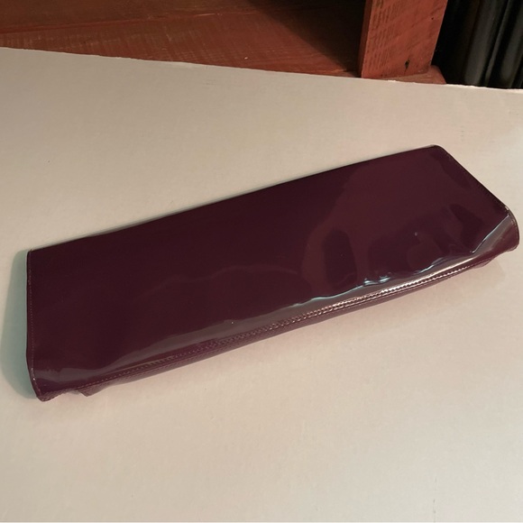 Clutch Handbag by Daisy Fuentes.  Rich Eggplant color. Elegant, Classic. Formal - Picture 2 of 8